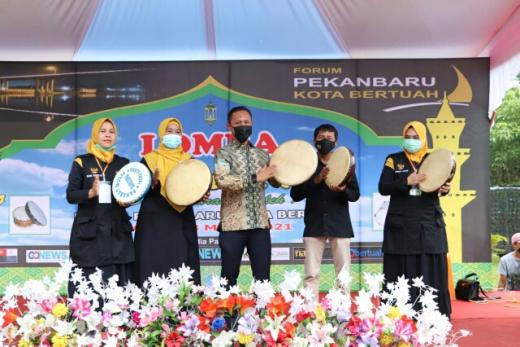 Sambut Ramadan, Forum Pekanbaru Bertuah Gelar Festival Rebana