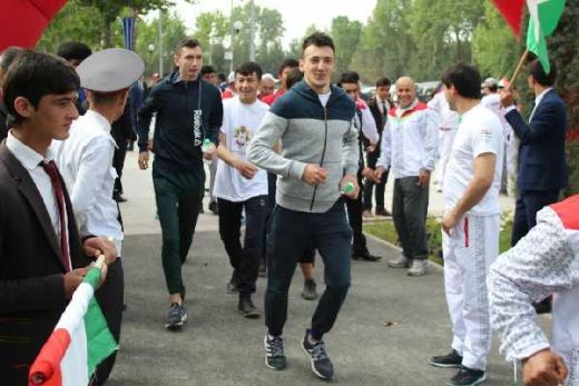Indonesia Kian Dikenal Masyarakat Tajikistan Lewat Asian Games OCA Fun Run