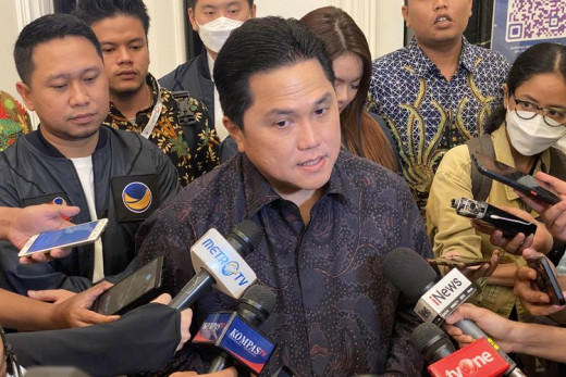 Survei Poltracking: Siapapun Presidenya, Erick Thohir Cawapres Elektabilitas Tertinggi di Mata Publik
