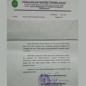 Wajah Mahkamah Agung Kembali Tercoreng, Gara-gara Oknum Hakim di Riau Minta THR