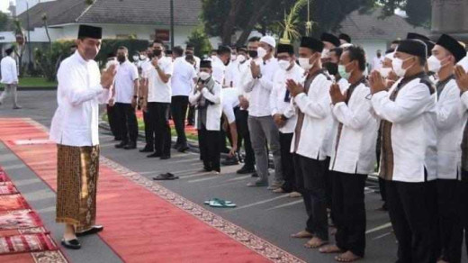 Salat Iduladha di Istana Yogyakarta, Presiden Jokowi Undang Masyarakat untuk Bersama-sama Menyambut Hari Raya Kurban