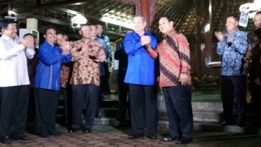 Bertemu di Cikeas, Prabowo dan SBY Sepakat Uji Materi UU Pemilu ke MK