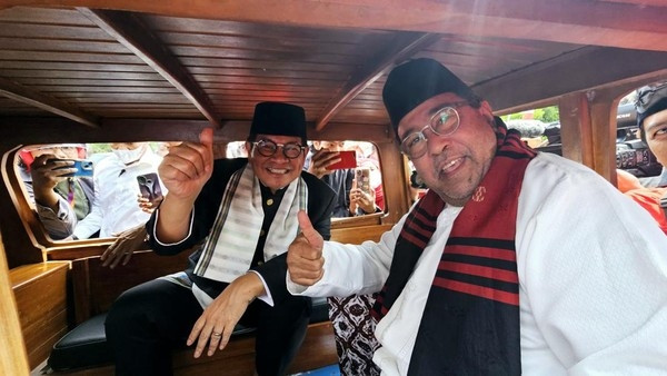Pramono Anung-Rano Karno Resmi Daftar Jadi Bakal Cagub dan Cawagub DKI