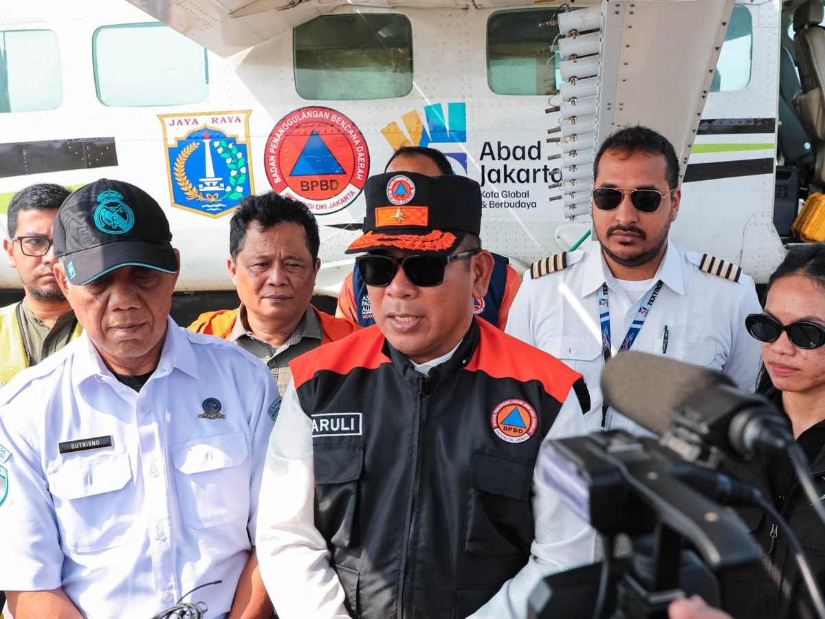OMC Hasilkan Hujan di Jakarta, Penurunan Polutan Capai 57 Persen