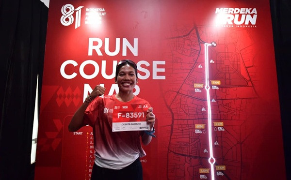 Merdeka Run Jadi Ajang “Try Out” Odekta Naibaho Menuju Asian Games 2026
