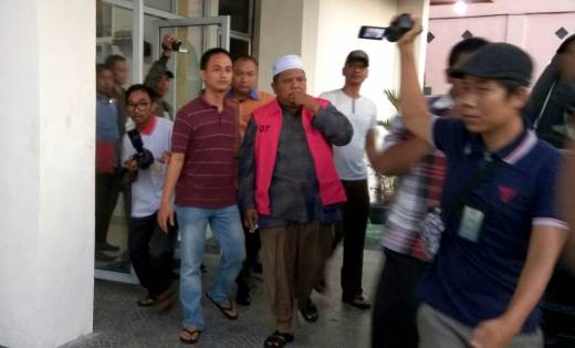 Dibawa ke Rumah Tahanan Selatpanjang, Ketua Yayasan Meranti Bangkit Tak Henti-henti Beristighfar