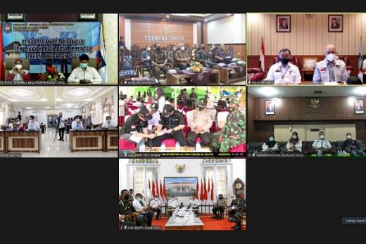 Virtual, Pemdes Kemendagri Pantau Pelaksanaan Pilkades 6 Kabupaten
