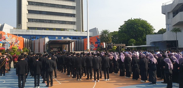 Kemenpora Gelar Upacara dan Peluncuran Logo Hari Sumpah Pemuda ke-96