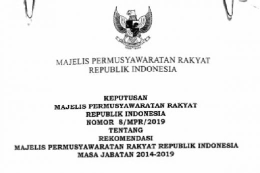 Riuh Perubahan Masa Jabatan Presiden, DPD Ungkap Isi Rekomendasi MPR Periode Lalu