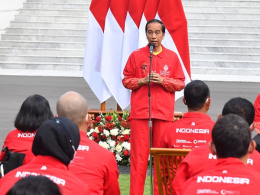 GoNews Presiden Jokowi saat memberika