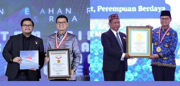 Taruna Ikrar Raih Rekor MURI dan LEPRID Dalam Sehari