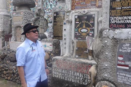 Sambangi Tugu Keramat NKRI, LaNyalla Sebut Pancasila Mulai Hilang