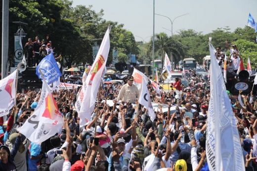 Kampanye di Karawang, Prabowo: 17 April Kita Lebaran di TPS