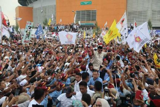 Prabowo Kecewa, Stadion Pakansari Tidak Bisa Digunakan Rakyat