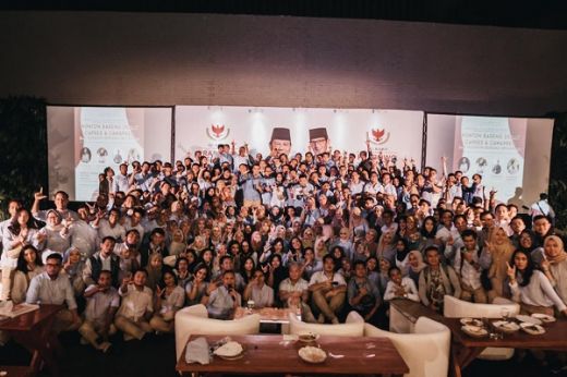 Gerakan Milenial Indonesia Gelar Rakornas dan Nonton Debat Capres di Solo