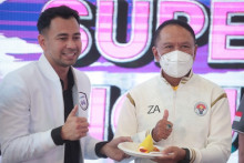 Hadir di HUT Rans Cilegon FC, Menpora Amali Bangga Dengan Semangat Anak Muda Bangkitan Sepakbola Indonesia