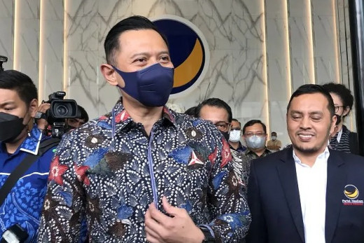 AHY Temui Surya Paloh