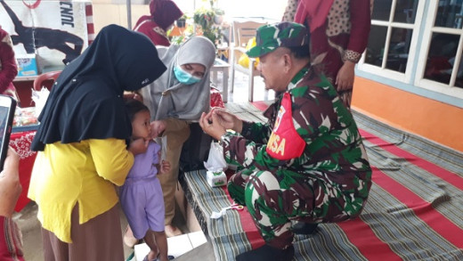 Tak Ada Istilah Malas-malasan bagi Babinsa saat Jihad Melawan Stunting di Bulan Ramadan