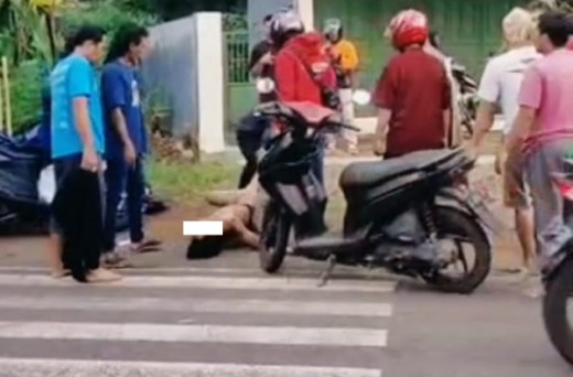 Dipelasah Warga, Jambret di Wontunggal Babak Belur