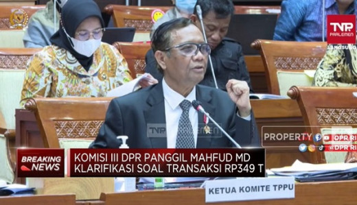 Mahfud MD ke Anggota Komisi III DPR: Jangan Main Ancam-ancam Biar Saya Jelaskan!