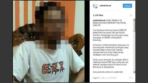 Polisi Cimahi Benarkan Ada Seorang Warga Diduga Lecehkan Agama di Media Sosial