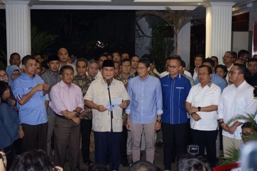 KPU akan Tetapkan Paslon Terpilih, Prabowo Belum Tentu Datang