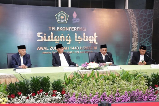 GoNews.co Sidang Isbat Kemenag. (Foto Hu
