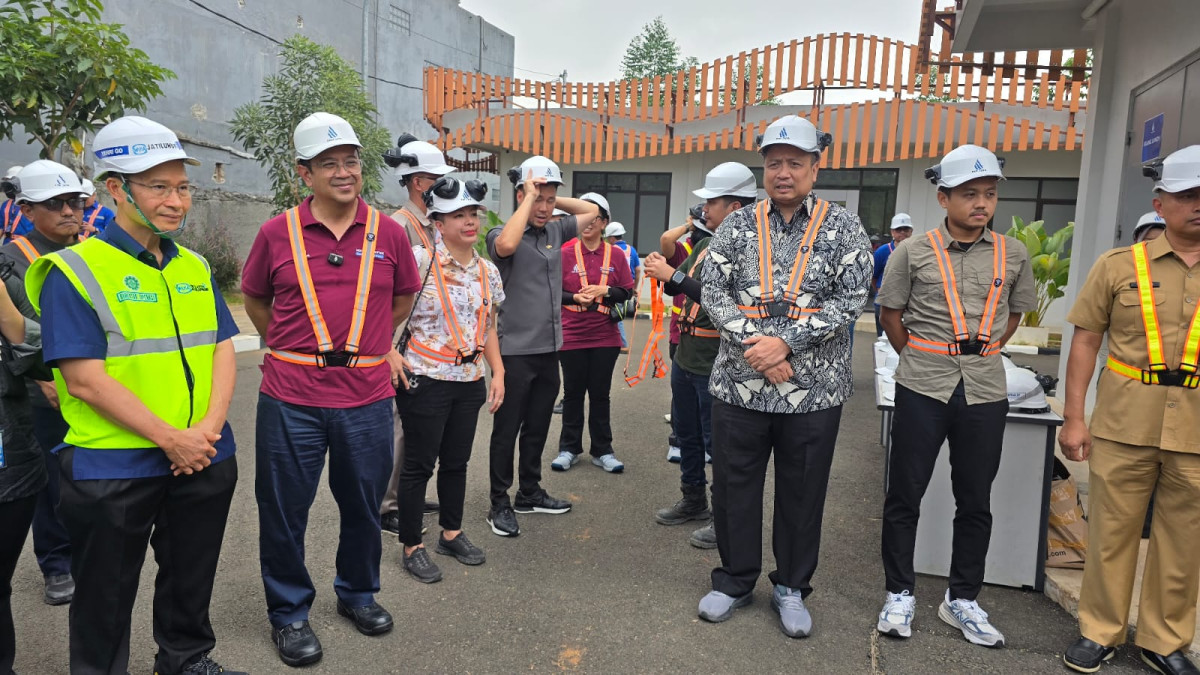 Tinjau Reservoir, Komisi B DPRD DKI Optimistis PAM JAYA Mampu Tekan NRW