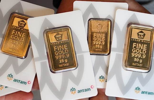 Banderol Emas Antam Turun ke Level Rp2.601.000, Pecahan Terkecil Rp1.350.500