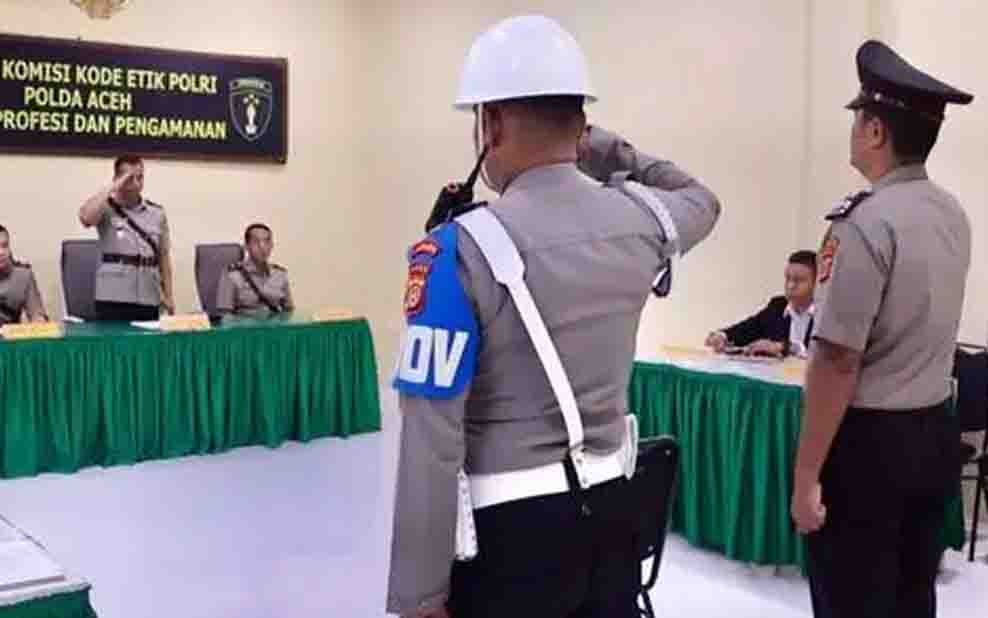 Ditangkap Kurang dari 24 Jam, Oknum Polisi Perampok Toko Emas Resmi Dipecat