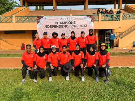 GoNews.co Tim Cricket Putri DKI Jakarta.