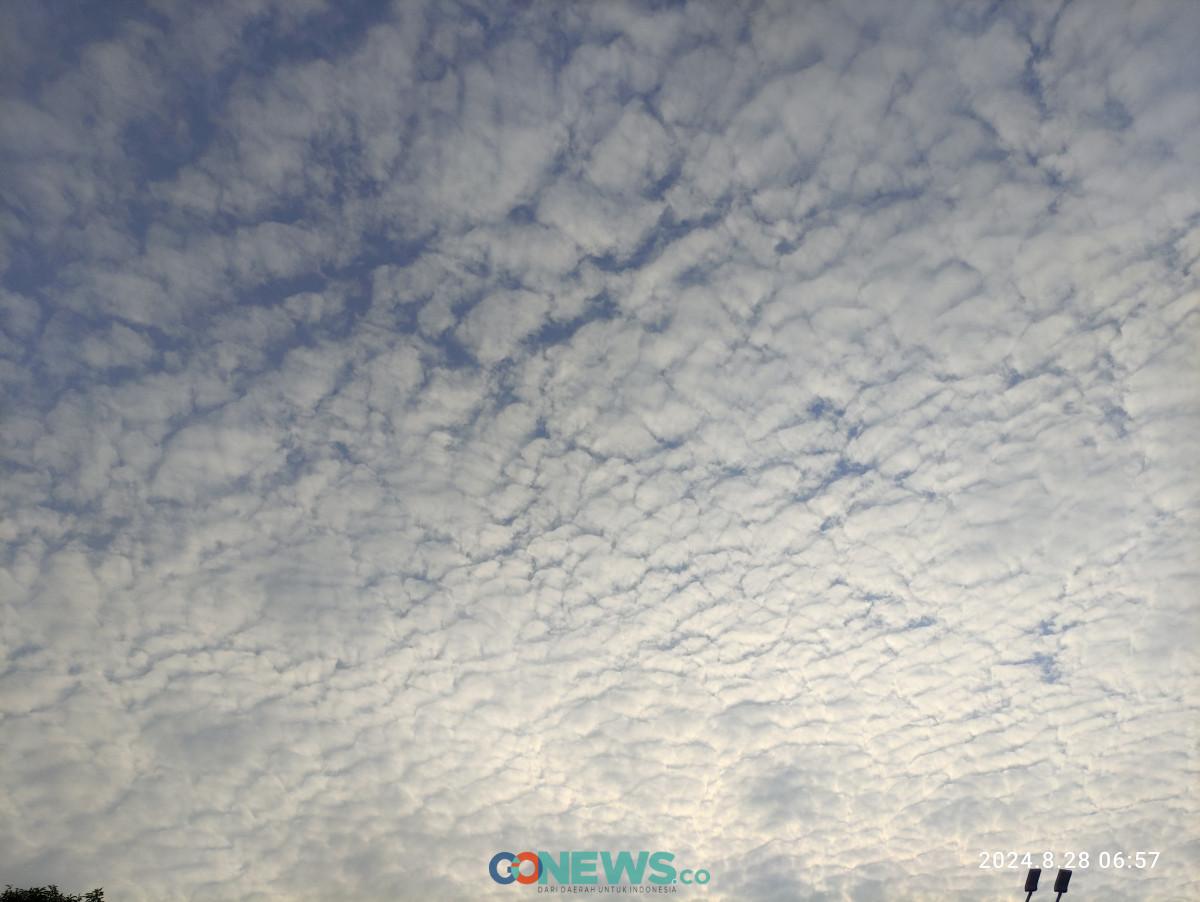 Jakarta Dominan Berawan di Sore Hari