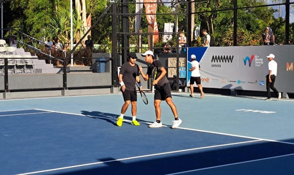 Christo/Nathan Lolos ke Semifinal Amman Mineral Mens World Tennis Championship 2024