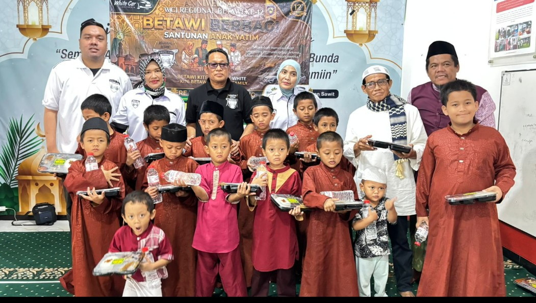 Pekan ke-90, PJBW Gandeng WCI Regbet Tebar Keberkahan di Panti Asuhan