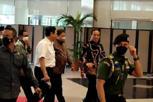 Jokowi Beri Pengarahan di JCC, Prabowo hingga Anies dan Ganjar Hadir