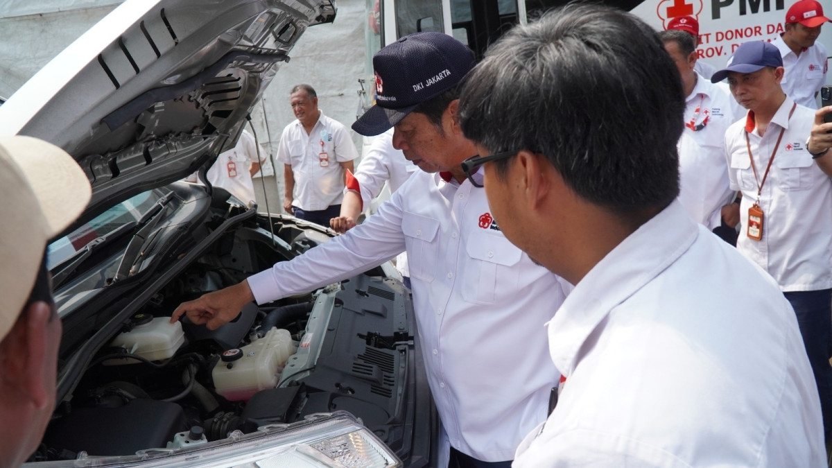 Rustam Effendi Pastikan KDO PMI DKI Jakarta Berkondisi Baik