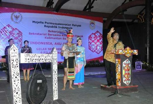 Sosialisasi 4 Pilar MPR di Pontianak, Oso: Mari Jaga Seni Budaya Kita Sendiri