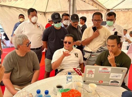 Bukan Kesalahan Sean Gelael dan Mobilnya, Tapi Ini Penyebab Bamsoet Kecelakaan