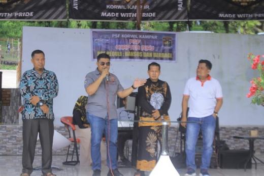 Komunitas Mitsubishi Pajero Sport Chapter Riau, Salurkan Bantuan Sosial di Kampar