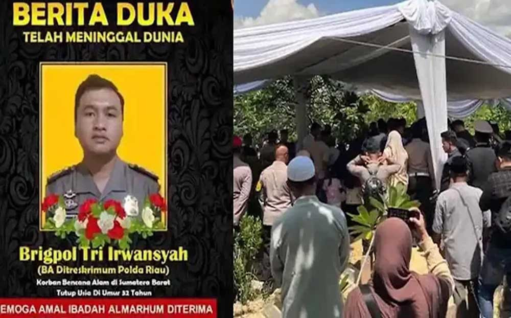 Tugas Penyelidikan di Padang Berujung Duka, Brigadir Tri Irwansyah Tewas Terseret Arus