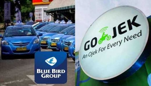 Tahun 2017, Taxi Blue Bird Bakal Gabung di Aplikasi Gojek