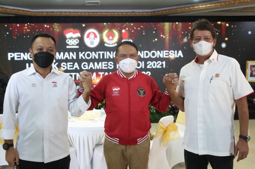 Buat Sejarah, Menpora Amali Tunjuk KONI dan KOI Jadi CdM Kontingen SEA Games 2021 Vietnam