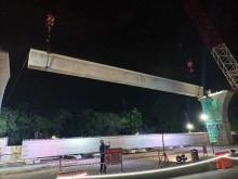 Progres Pembangunan LRT Jakarta Fase 1B di Pekan ke-31 Capai 10,43 Persen