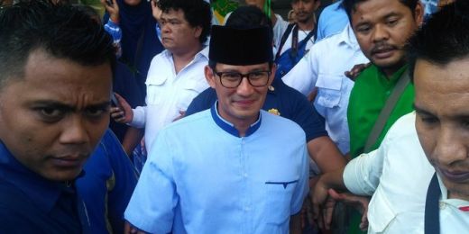 Heboh soal Referendum, Sandiaga Imbau Masyarakat Aceh Jaga NKRI