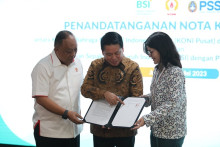 KONI Pusat, PSSI dan Bank Syariah Indonesia Tandatangani MoU untuk Olahraga Indonesia