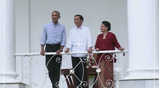 Ini Dia, Gaya Santai Obama Penuhi Undangan Makan Bareng Jokowi