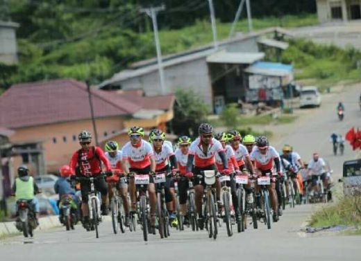 Entikong Bangga Jadi Titik Perdana  Jelajah Sepeda Nusantara