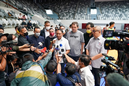 Masyarakat Diminta Menpora Amali Dukung Timnas Basket Indonesia di FIBA Asia Cup 2022