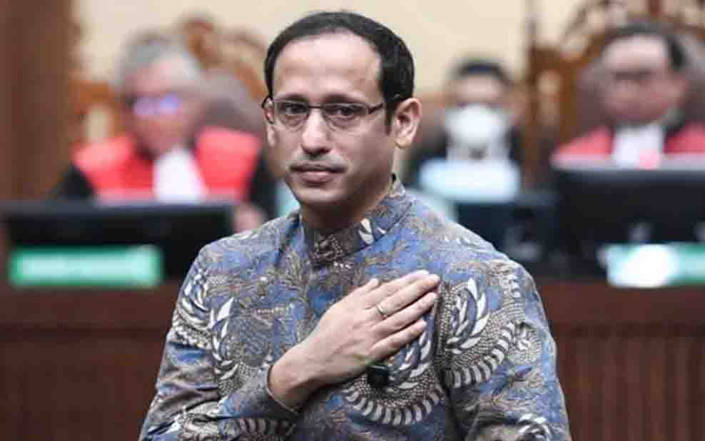 Vonis 10 Tahun Penjara Nadiem Anwar Makarim Diwarnai Perbedaan Pendapat Hakim Pengadilan Tipikor