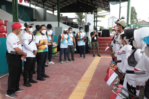 Menpora Amali Sampaikan Pesan Kepada Atlet Para Panahan Indonesia